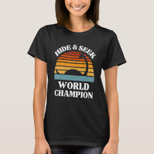 Loch Ness Monster Gömmer och söker världsmästare N T Shirt