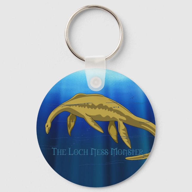 Loch Ness Monster Keychain Nyckelring (Framsida)