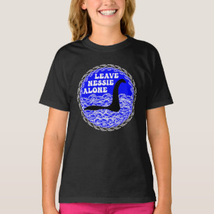 LOCH NESS MONSTER-Lämna Nessie Ensam T Shirt