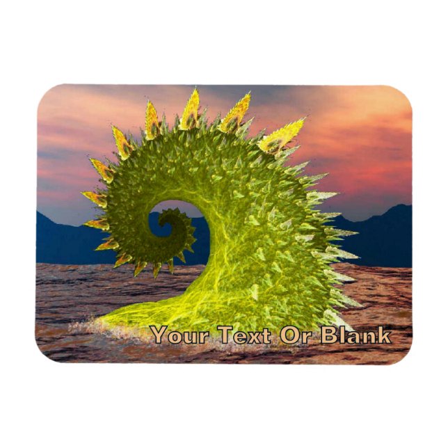 Loch Ness Monster Magnet (Horisontell)