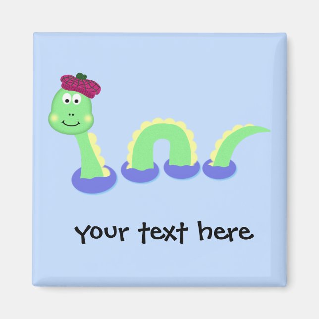 Loch Ness Monster Magnet (Framsidan)