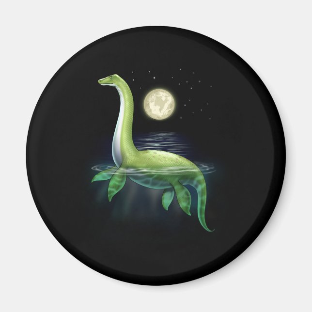 Loch Ness Monster Magnet (Framsidan)