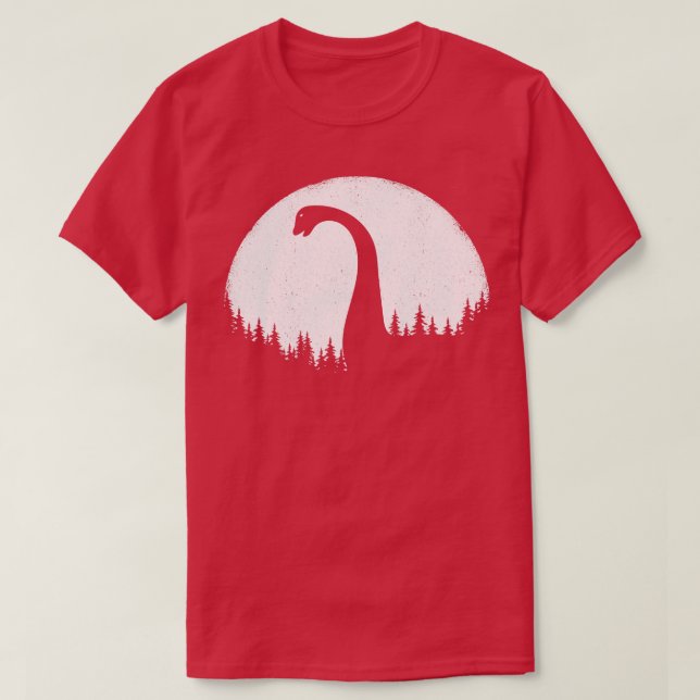 Loch Ness Monster Nessie T Shirt (Design framsida)