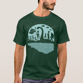 Loch Ness Monster och s 6 T Shirt