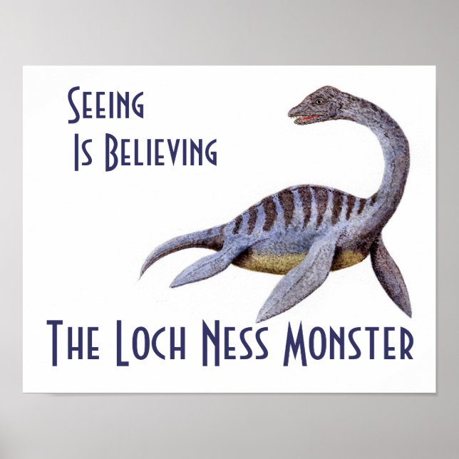 Loch Ness Monster Poster (Framsidan)