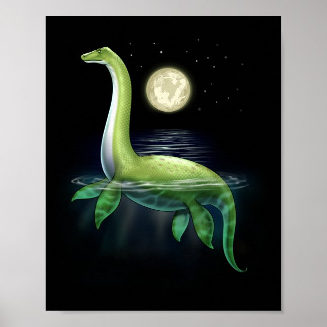 Loch Ness Monster Poster (Framsidan)