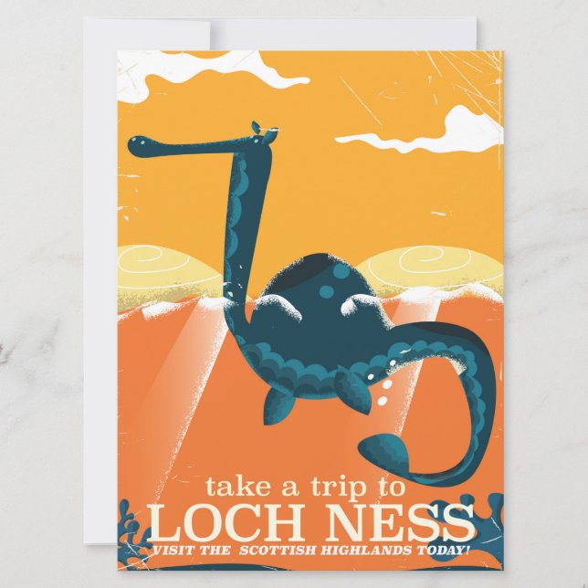 Loch ness monster reseskryck (Framsida)