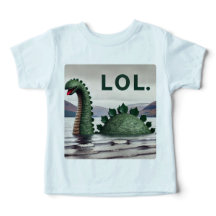Loch Ness Monster Scottish Helgdag LOL