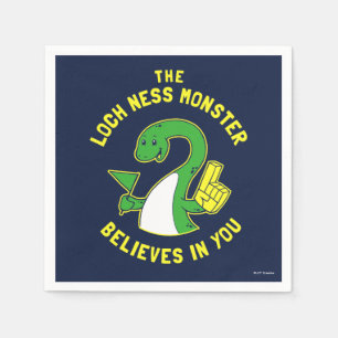 Loch Ness Monster Tro i dig Pappersservett
