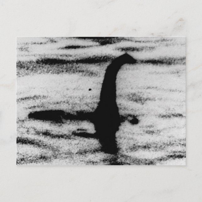 Loch Ness Monster Vykort (Framsida)
