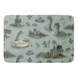 Loch Ness-monstret Badrumsmatta