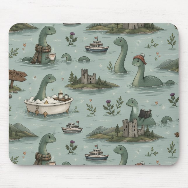 Loch Ness-monstret  Musmatta (Framsidan)