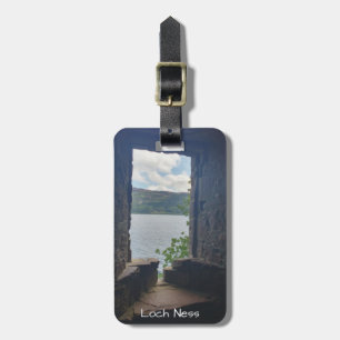 Loch Ness synt från Urquhart Castle Bagagebricka