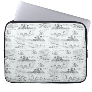 Loch ness toalett laptop fodral