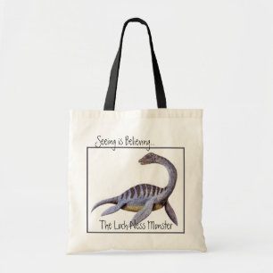 Loch Nessmonster hänger lös Tygkasse