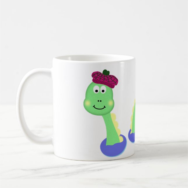 Loch Nessmonster Kaffemugg (Vänster)