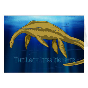 Loch Nessmonsterkort Hälsningskort
