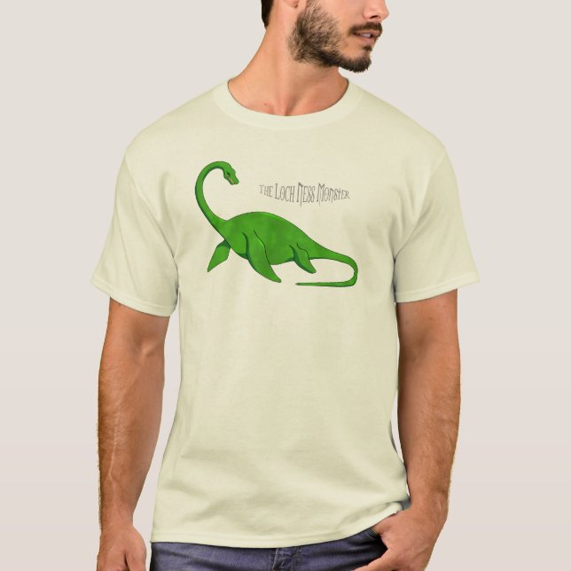 Loch Nessmonsterskjortan Tee (Framsida)