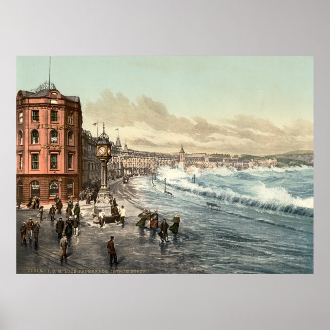 Loch Prostegi I, Douglas, Isle of Man, England Poster (Framsidan)