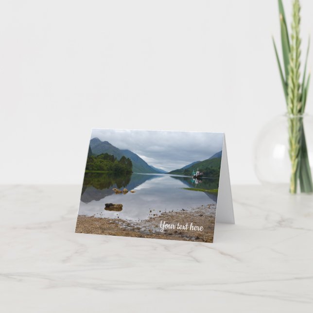 Loch Shiel, Glenfinnan vykort (Framsida)