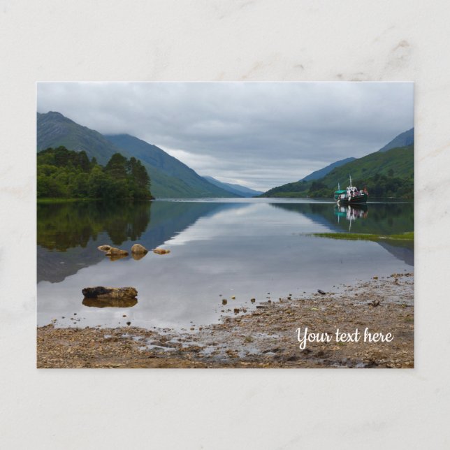 Loch Shiel, Skottlands vykort (Framsida)