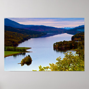 Loch Tummel, drottningens vy Poster