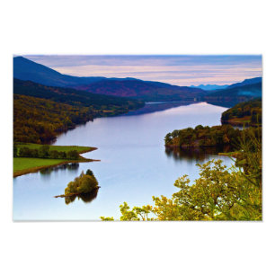 Loch Tummel, Scotland Photo print Fototryck