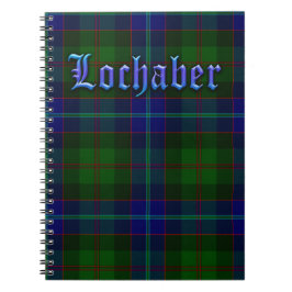 Lochaber områdesTartan Anteckningsbok