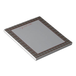 Lochaber Original Scottish Tartan  Anteckningsblock