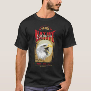 Lochapoka Native American Eagle Spirit Vintage Hon T Shirt