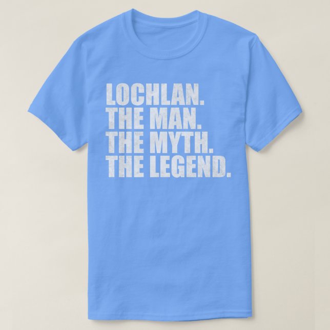 Lochlan Lochlan Namn Lochlan namn T Shirt (Design framsida)