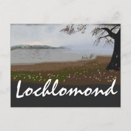 Lochlomant vycard vykort