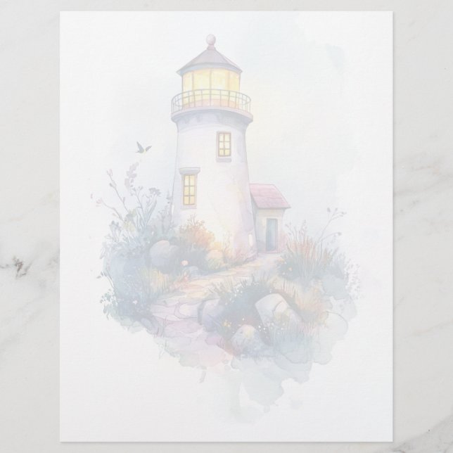 Lock 1 - 8,5 x 11 tum Lakan (Framsida)