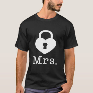 Lock And Key Couple (Mrs) T Shirt