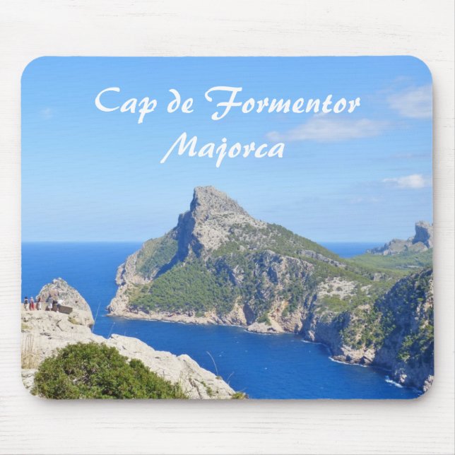 Lock de Formentor - Mallorca Mousepad Musmatta (Framsidan)