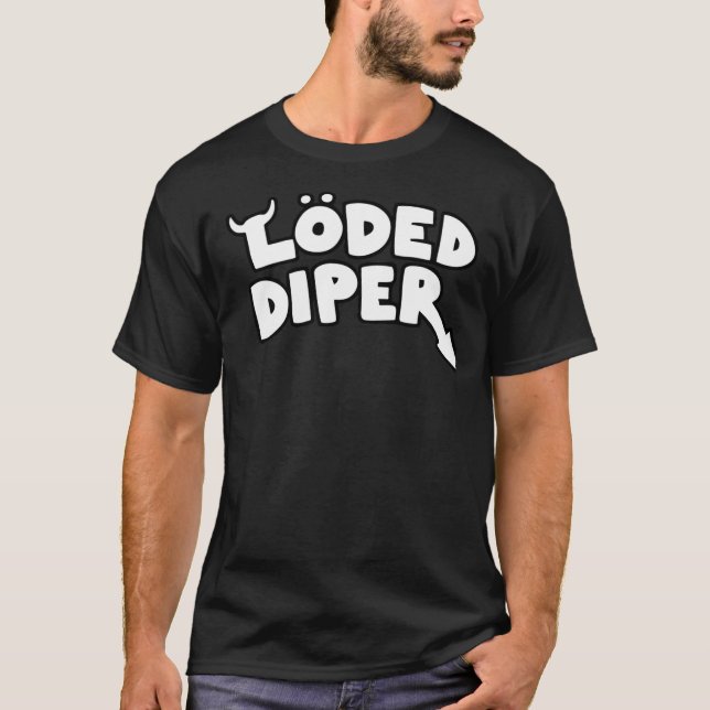 Lock Diper Classic T-Shirt (Framsida)