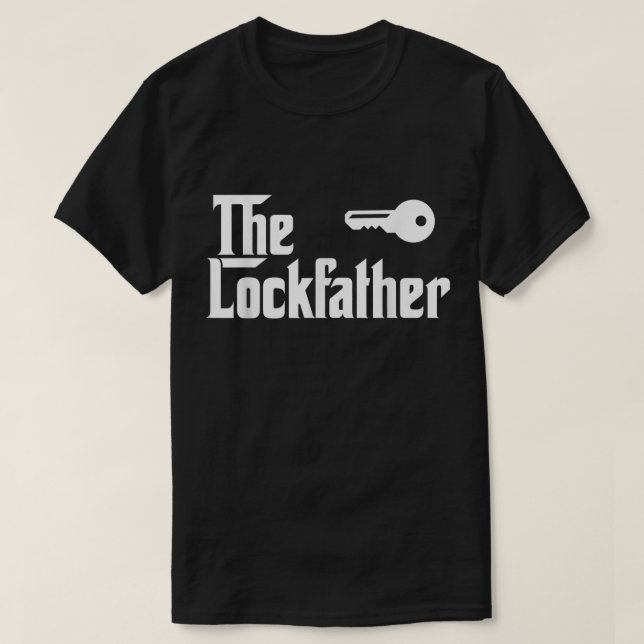 Lock Far Lussith Locksmith Locksmithing T Shi T Shirt (Design framsida)