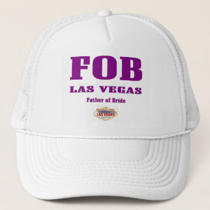 Lock för FOB (far av bruden) Las Vegas Truckerkeps
