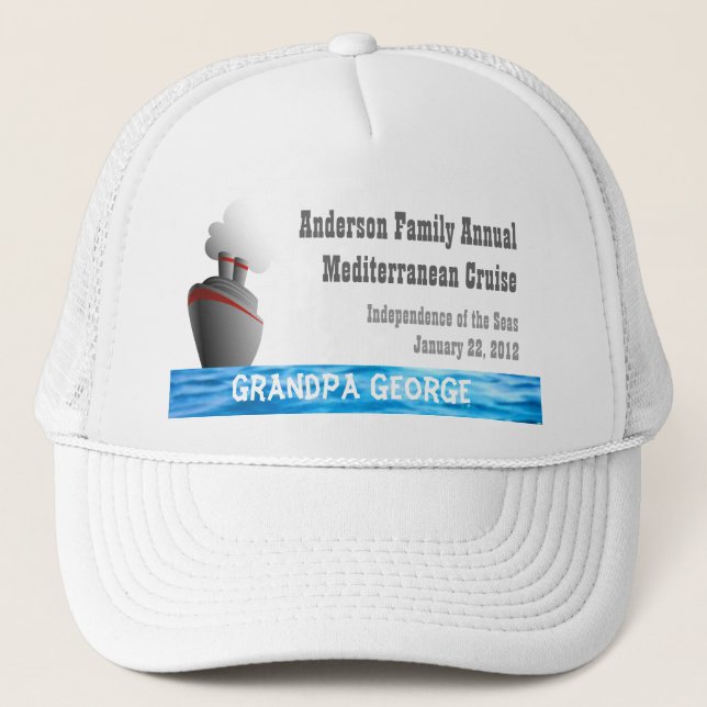 Lock för kryssning för haveyeliner beställnings- keps (Framsida)