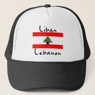 Lock för Liban Libanon flaggaboll Keps