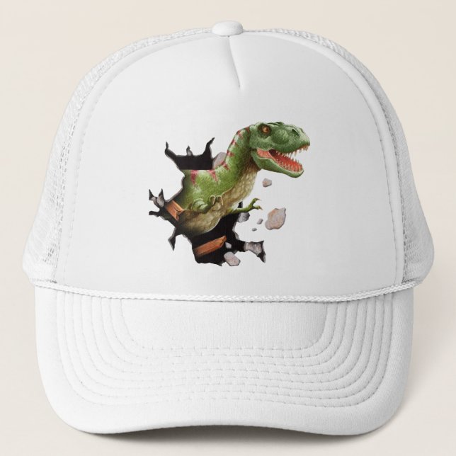 Lock för T-Rex baseballhatt Truckerkeps (Framsida)