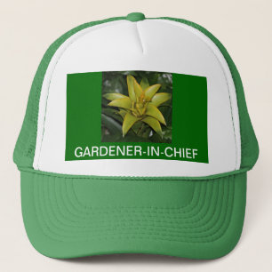 LOCK GARDENER-IN-CHIEF, GRÖN BROMELIAD TRUCKERKEPS