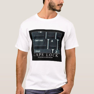 Lock låser T-tröja T-shirt