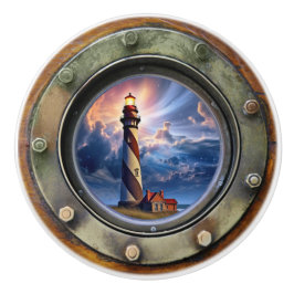 Lock, nautisk porthole-fack knopp