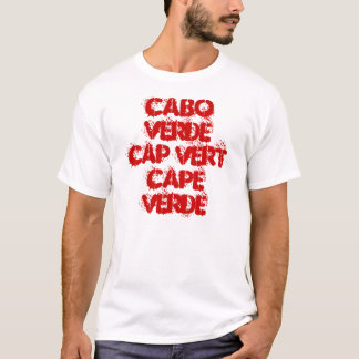 LOCK VERT KAP VERDE FÖR CABO VERDE T-SHIRT