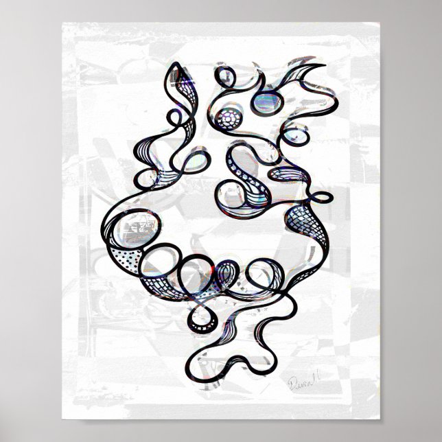 "Lockande" 8 x 10 affisch eller nedladdning (Framsidan)