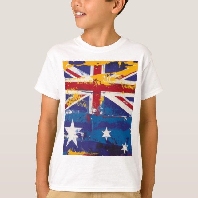 Lockande Australien T Shirt (Framsida)