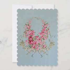 Lockande blommor - Inbjudningar / Svar på födelsed