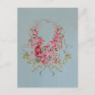 Lockande blommor - vykort / RSVP / inbjudningar