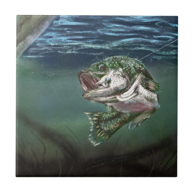 Lockat in kakelplatta (Framsidan)